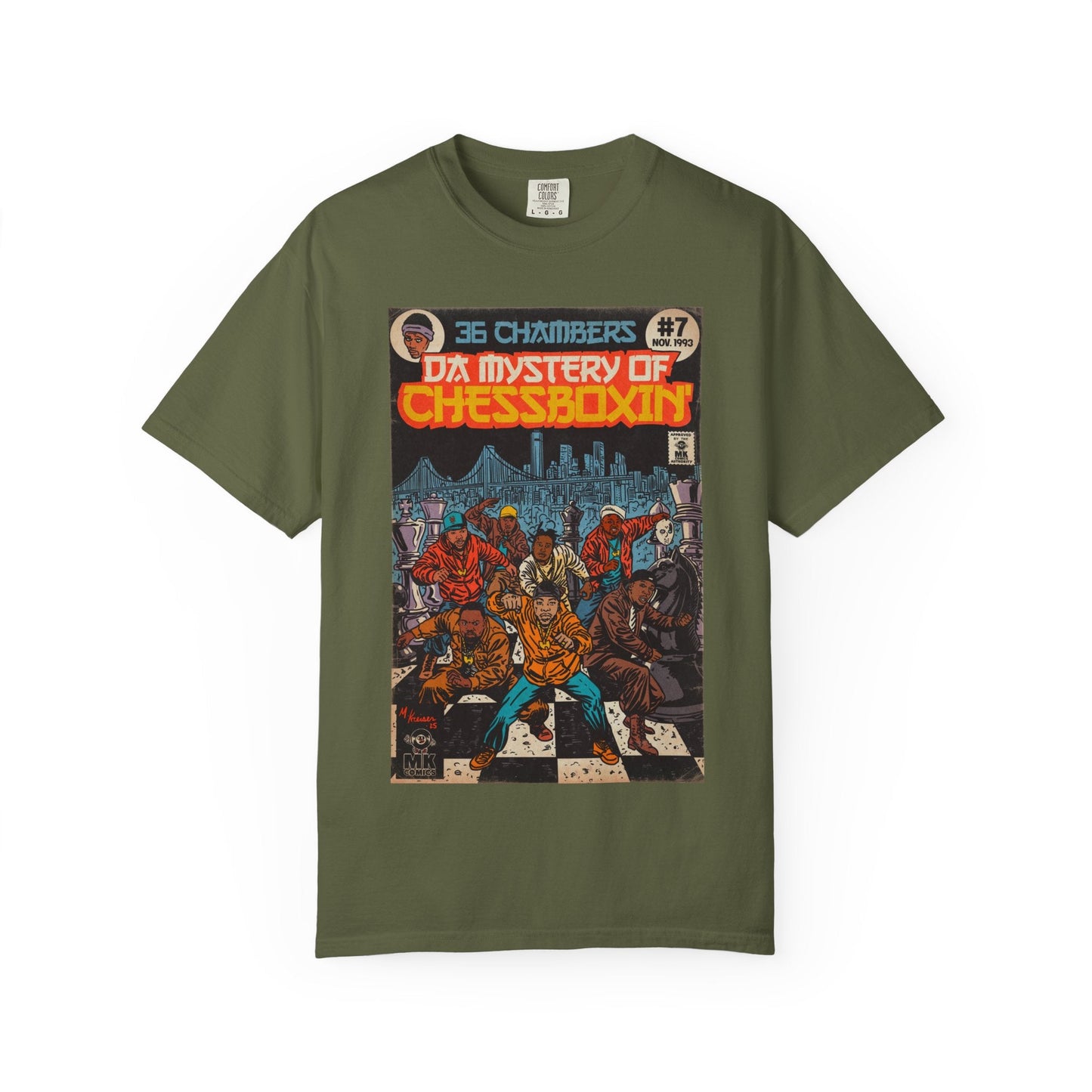 Da Mystery of Chessboxin - Unisex Comfort Colors T-shirt