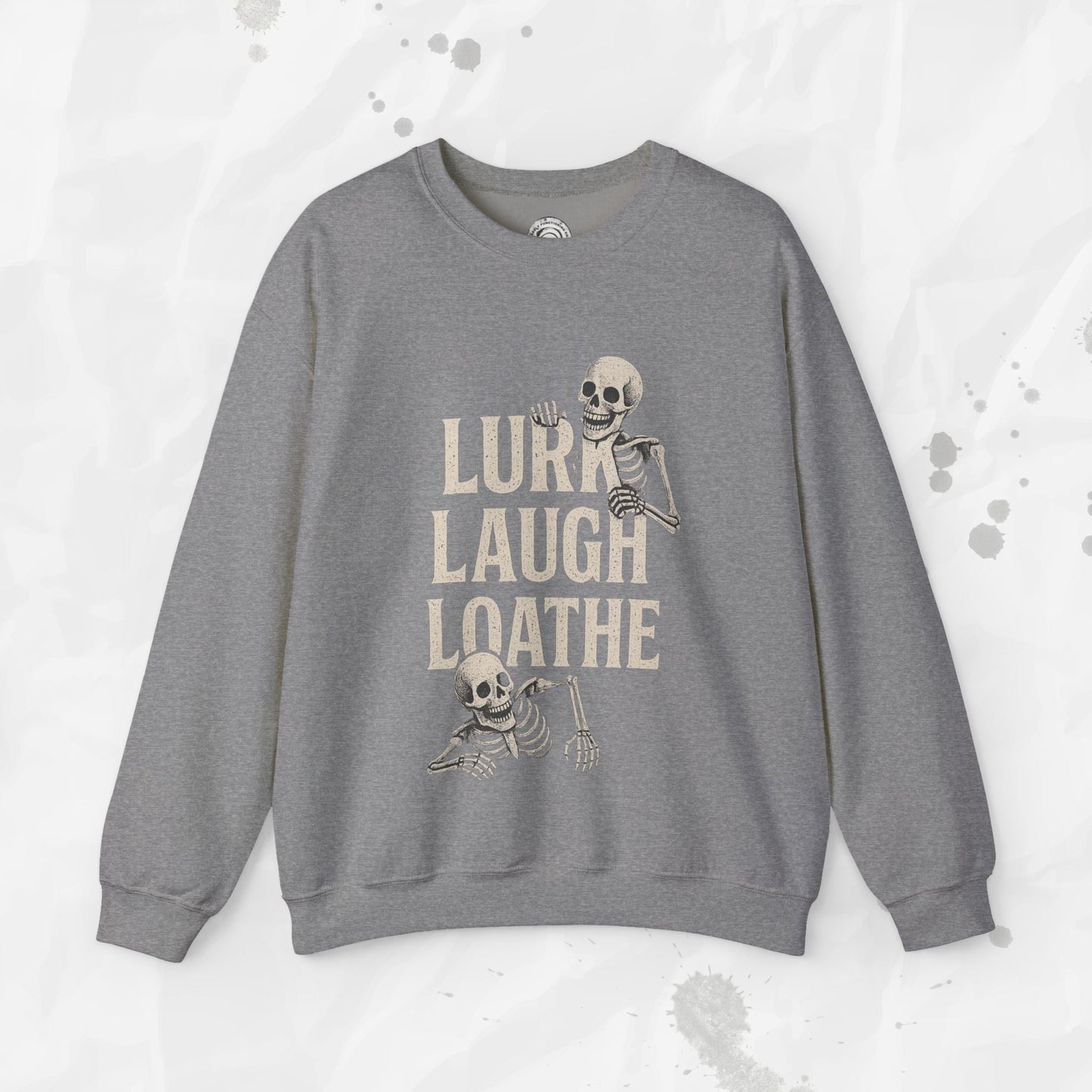 Lurk Laugh Loathe - Crewneck Sweatshirt