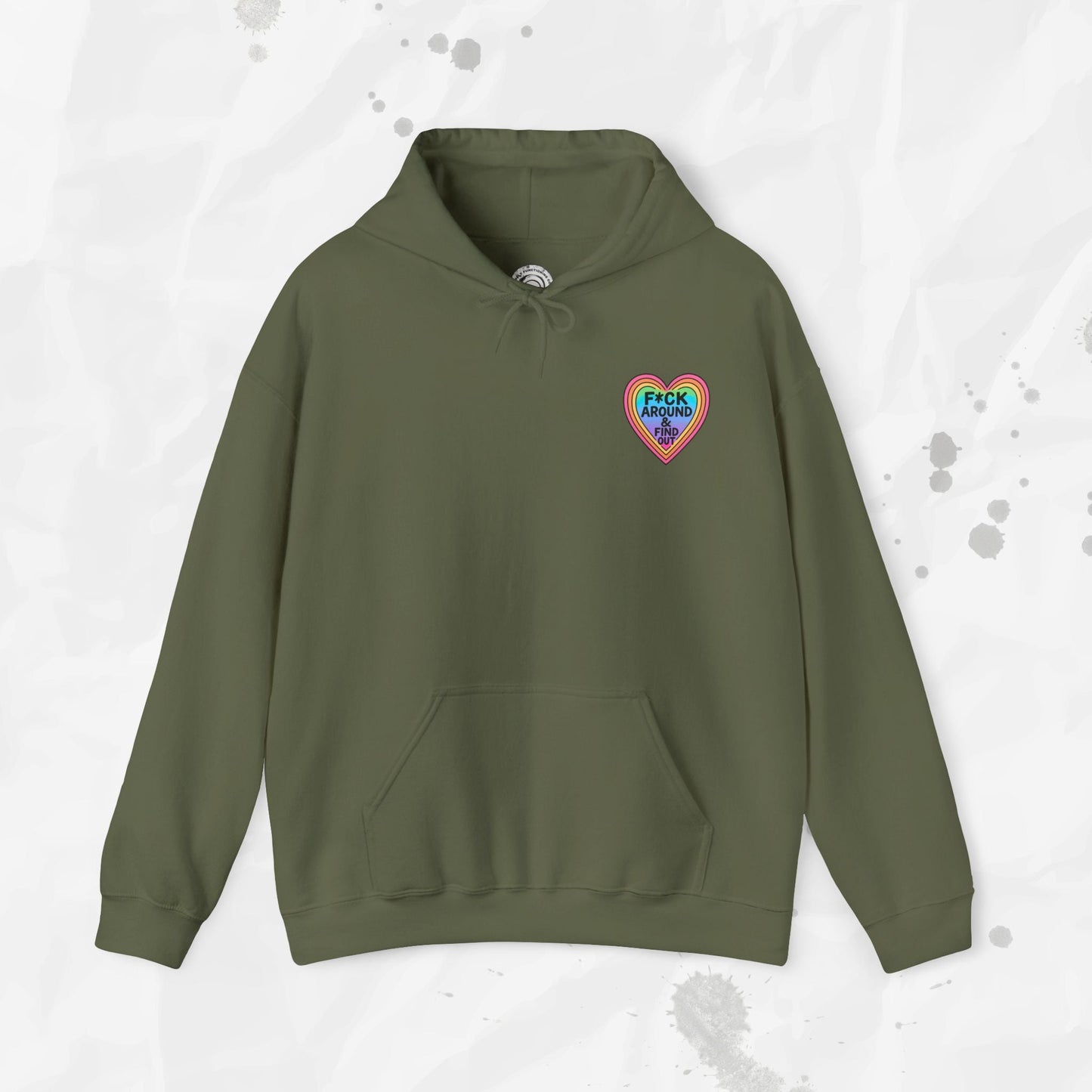 F*ck Around & Find Out – Hoodie (Pocket Print)