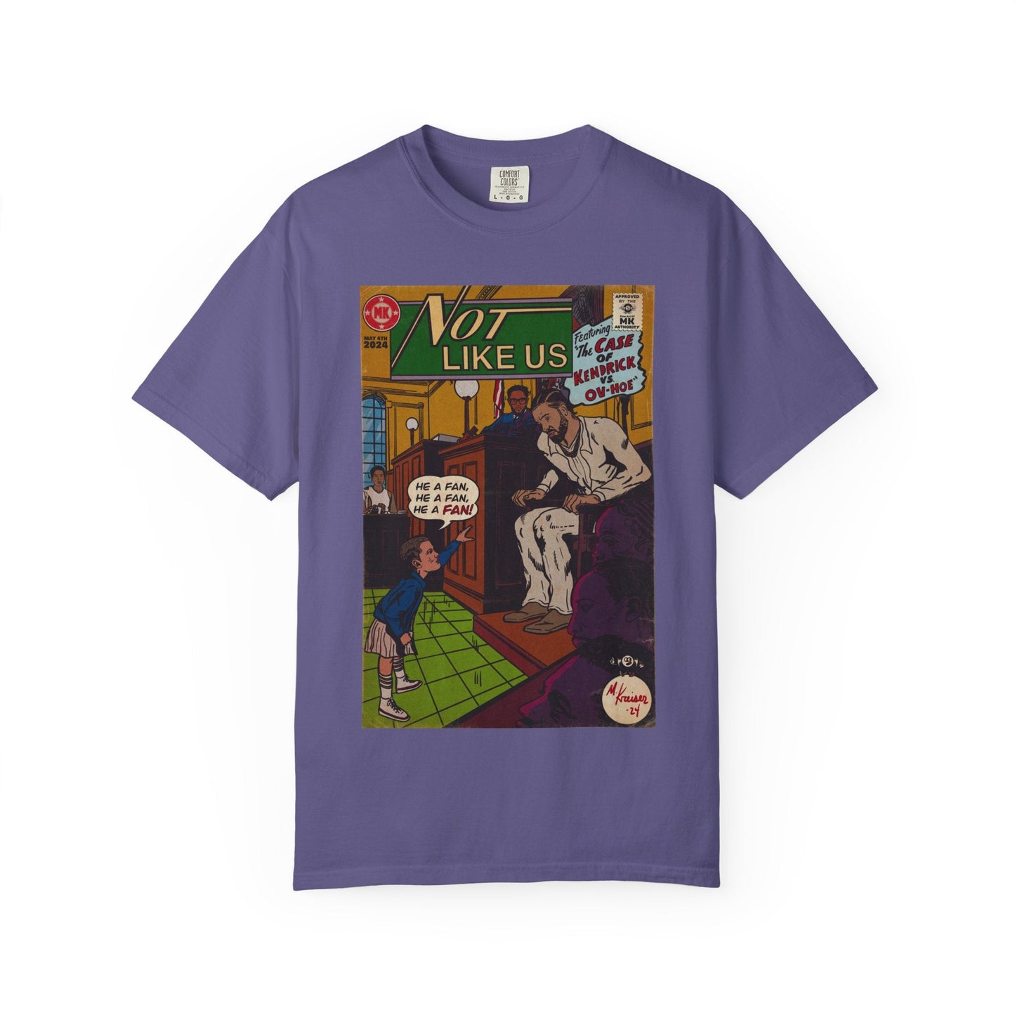 Not Like Us - Unisex Comfort Colors T-shirt