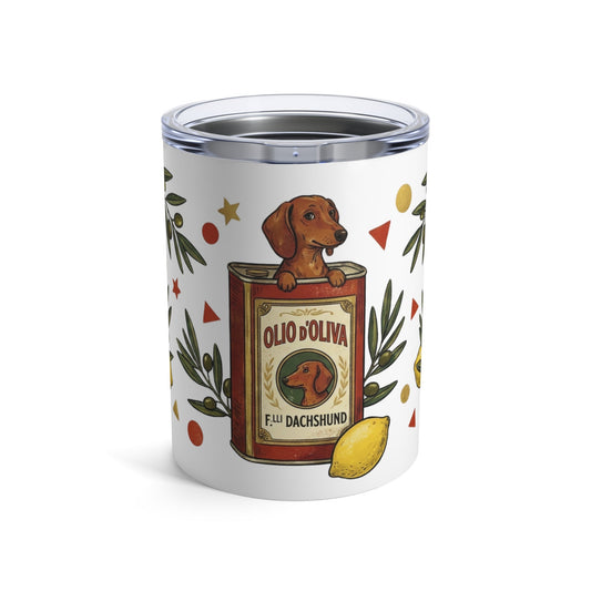 Tinned Fish Pups - Olive Oil Bath Pups 12oz Short Tumbler