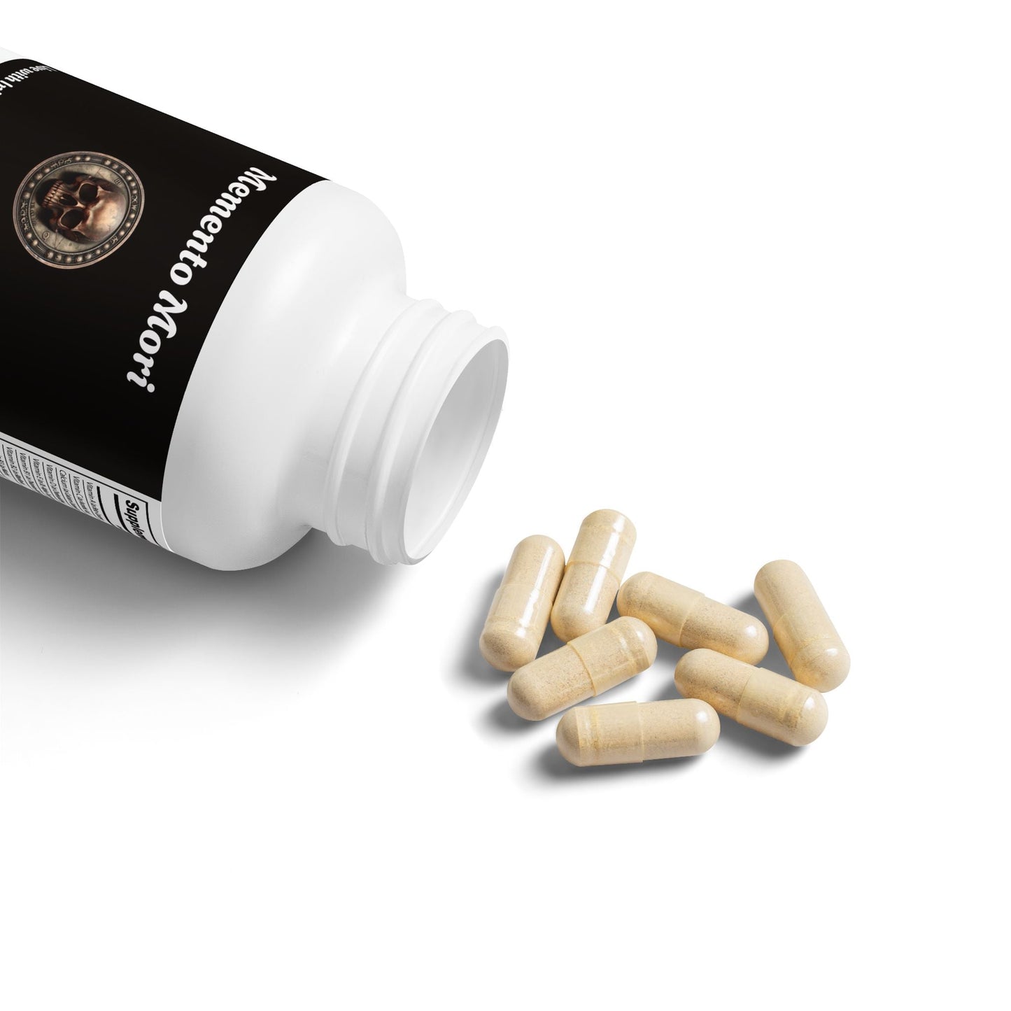 Multivitamin for Men Supplement (60 Capsules) - "Memento Mori"