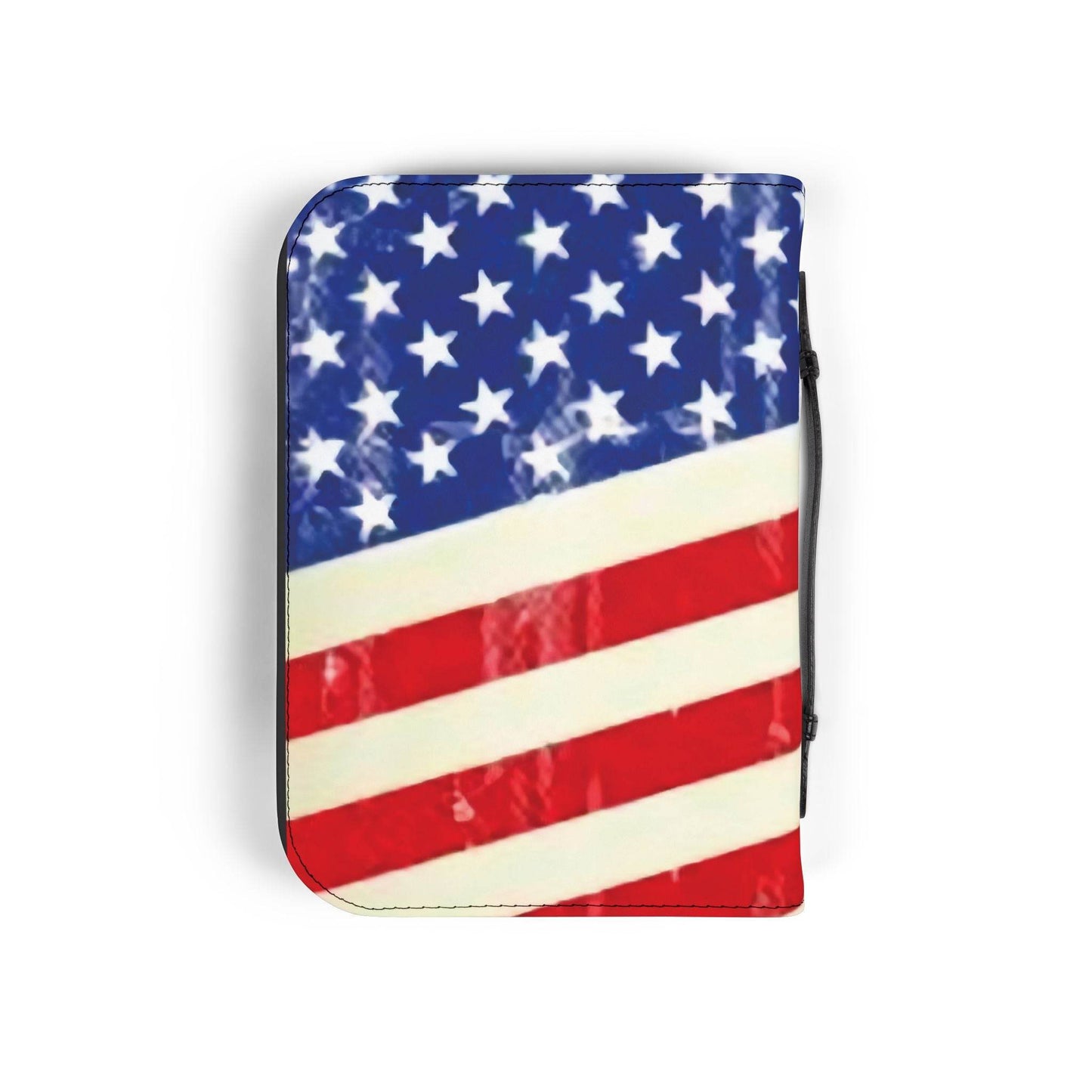 Patriotic Bible Cover - American Flag Design