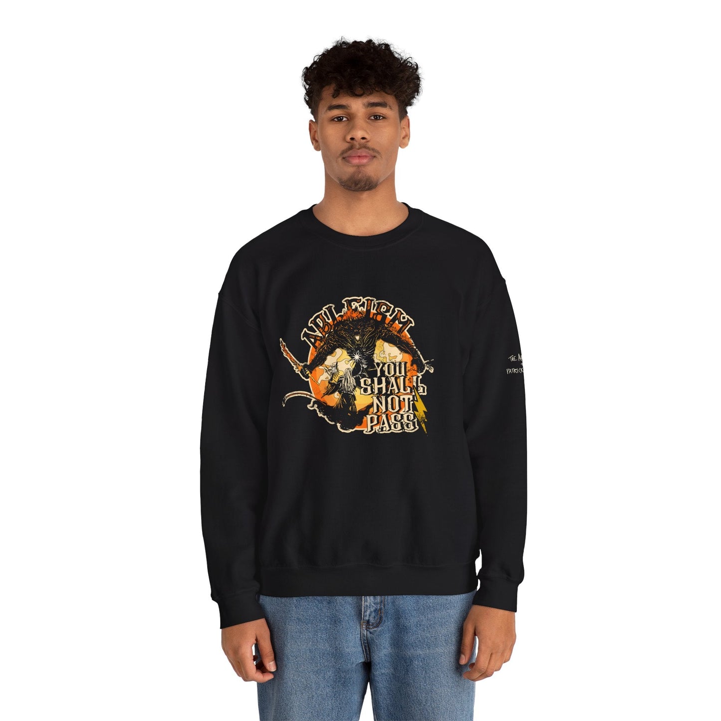 Ableism - You Shall Not Pass - LOTR - Adult Unisex Heavy Blend™ Crewneck Sweatshirt