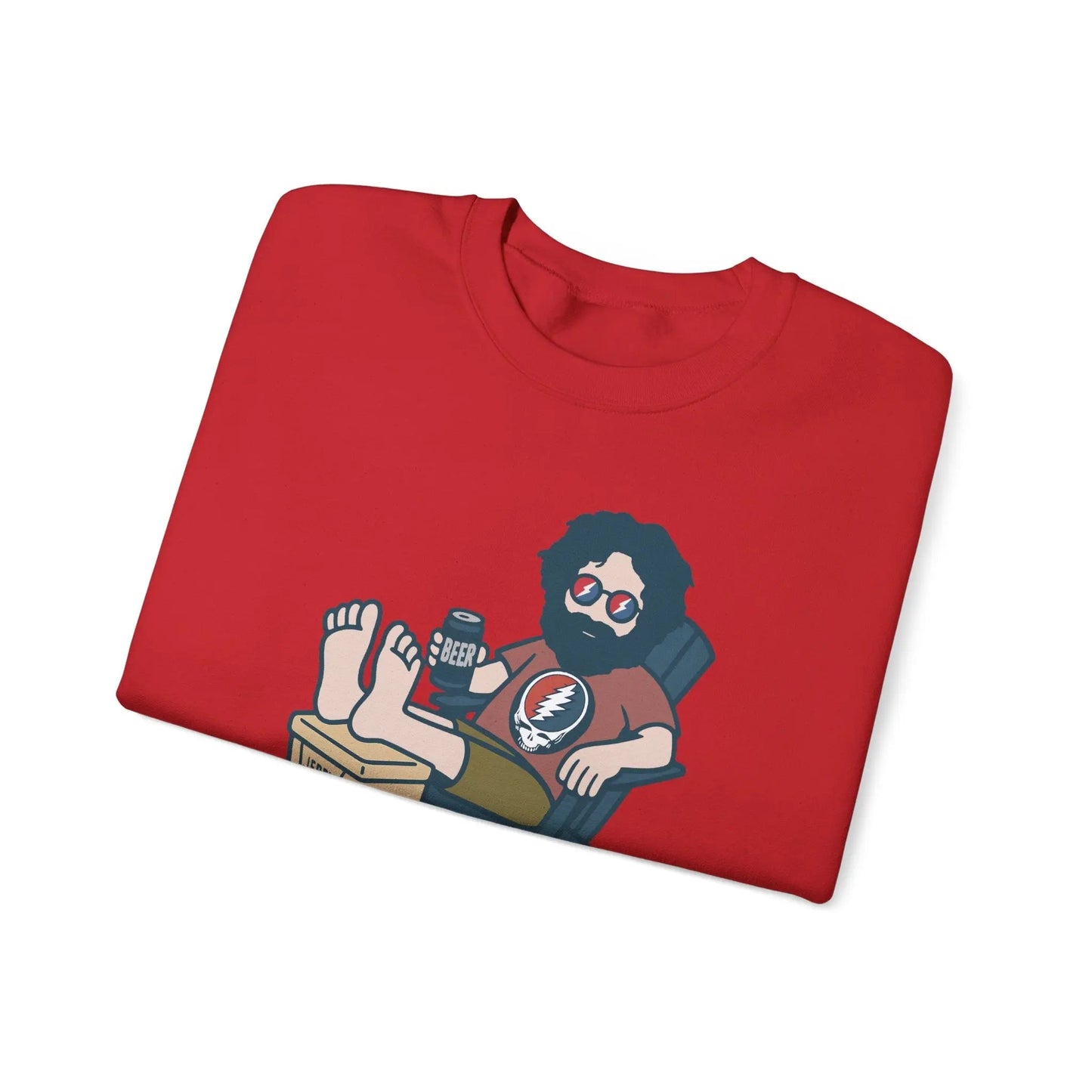 Stay Cool, Jerry Life is dead.® Crewneck | Grateful Dead