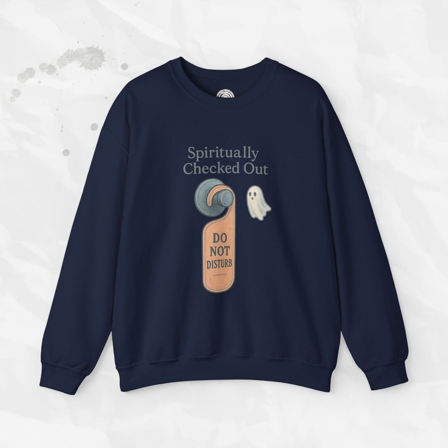 Spiritually Checked Out - Crewneck Sweatshirt