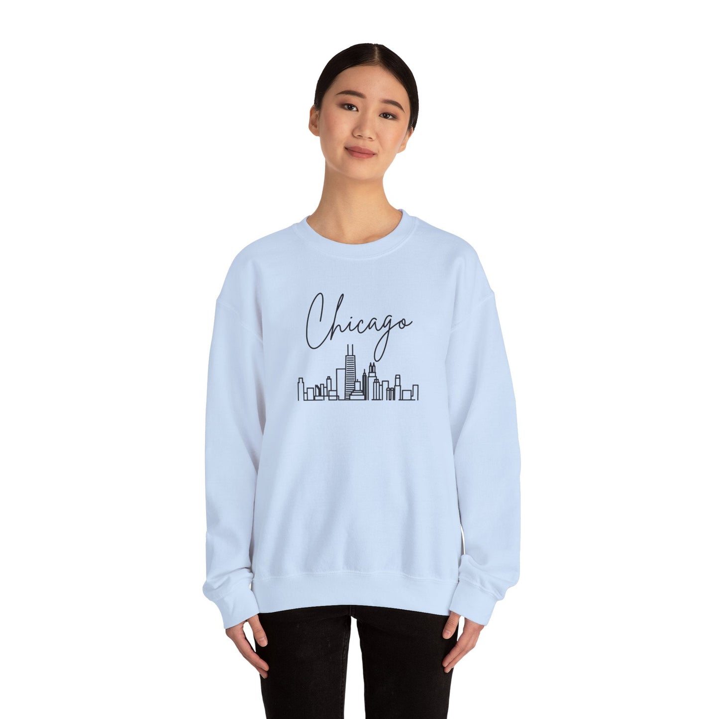 Chicago Skyline Sweatshirt - Women's