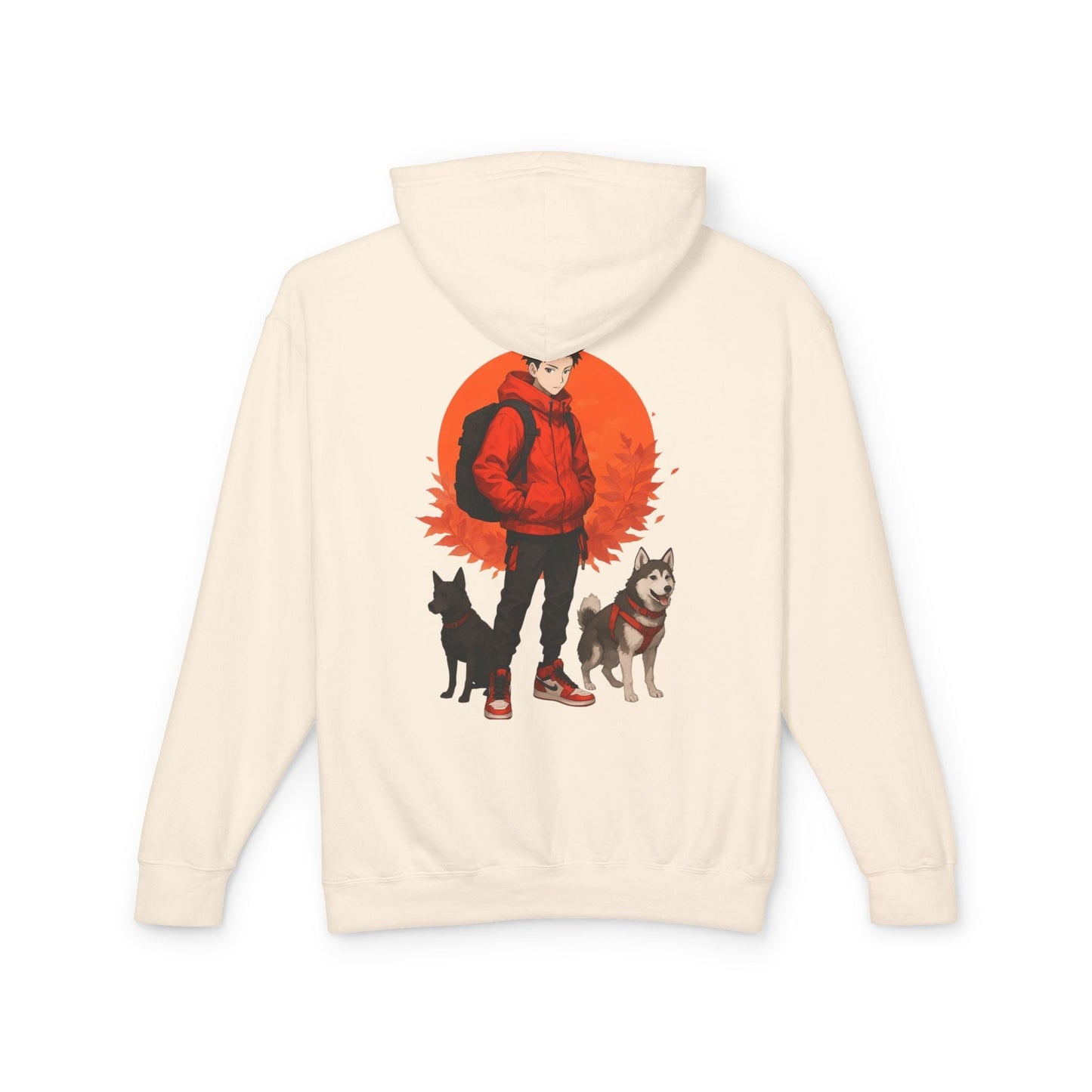 Artful Lightweight Hooded Sweatshirt for Art Enthusiasts and Young Adults