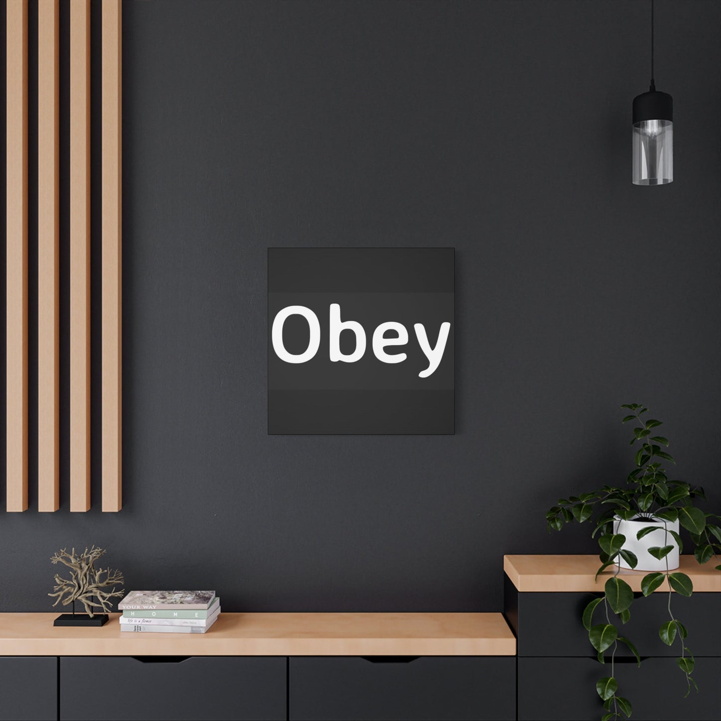 "Obey" - Classic Canvas