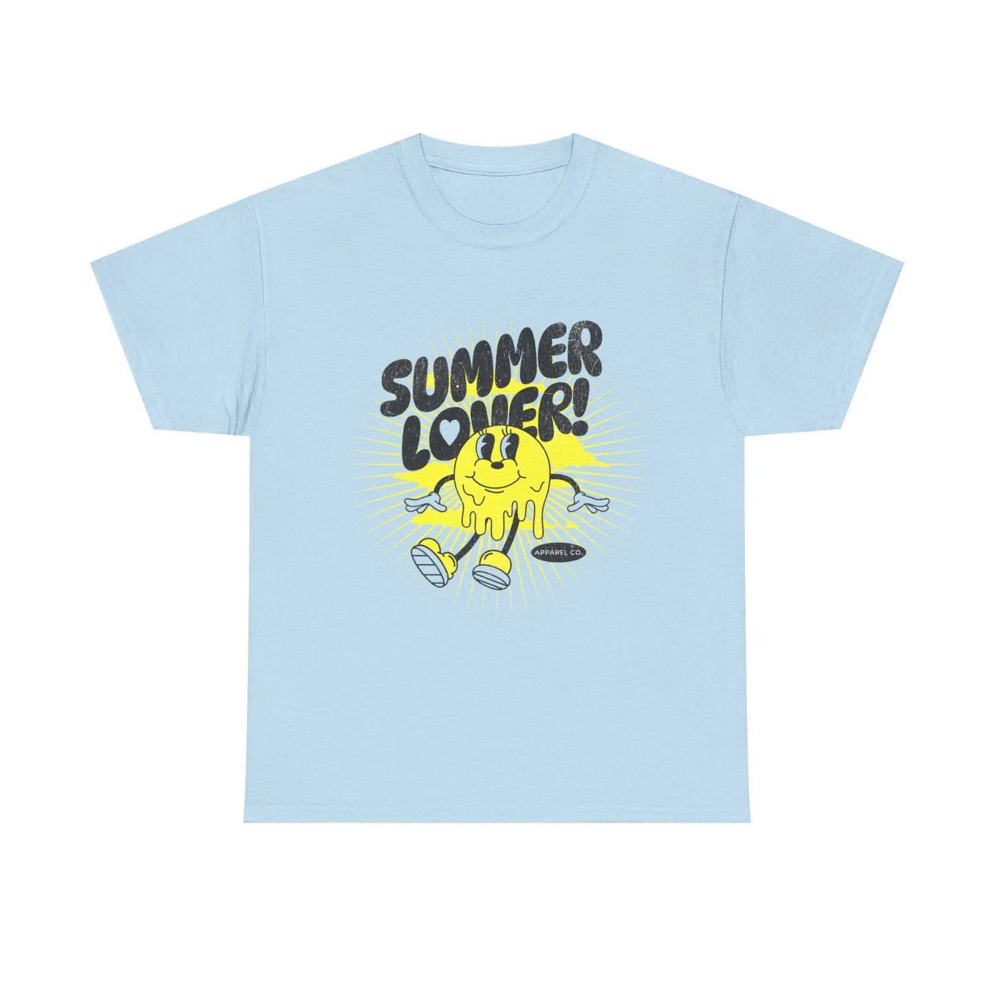Summer Lover Unisex Heavy Cotton Tee, Beachwear, Summer Clothing, Casual Wear, Festival Outfit, Gift for Him, Gift for Her