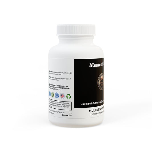 Multivitamin for Men Supplement (60 Capsules) - "Memento Mori"