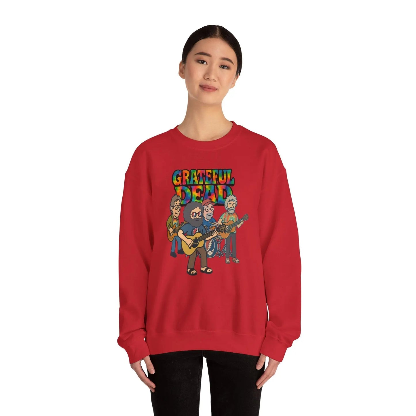 Jerry and The Band | Life is dead.® Crewneck | Grateful Dead