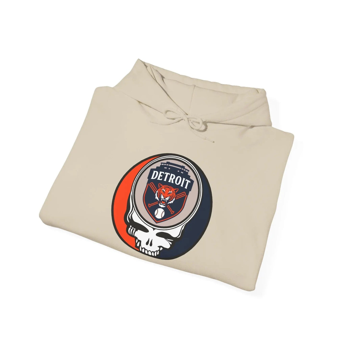 Detroit Tigers Original Stealie × Grateful Dead Hoodie