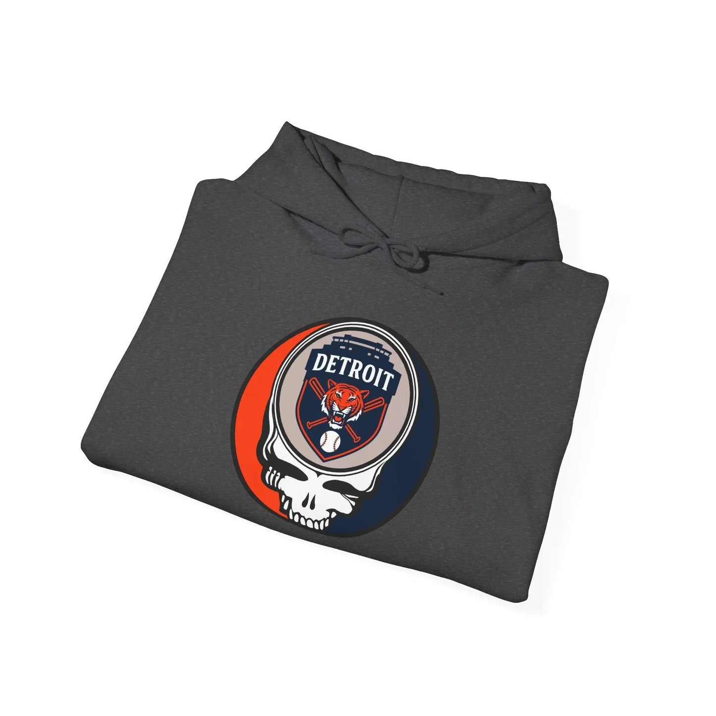 Detroit Tigers Original Stealie × Grateful Dead Hoodie
