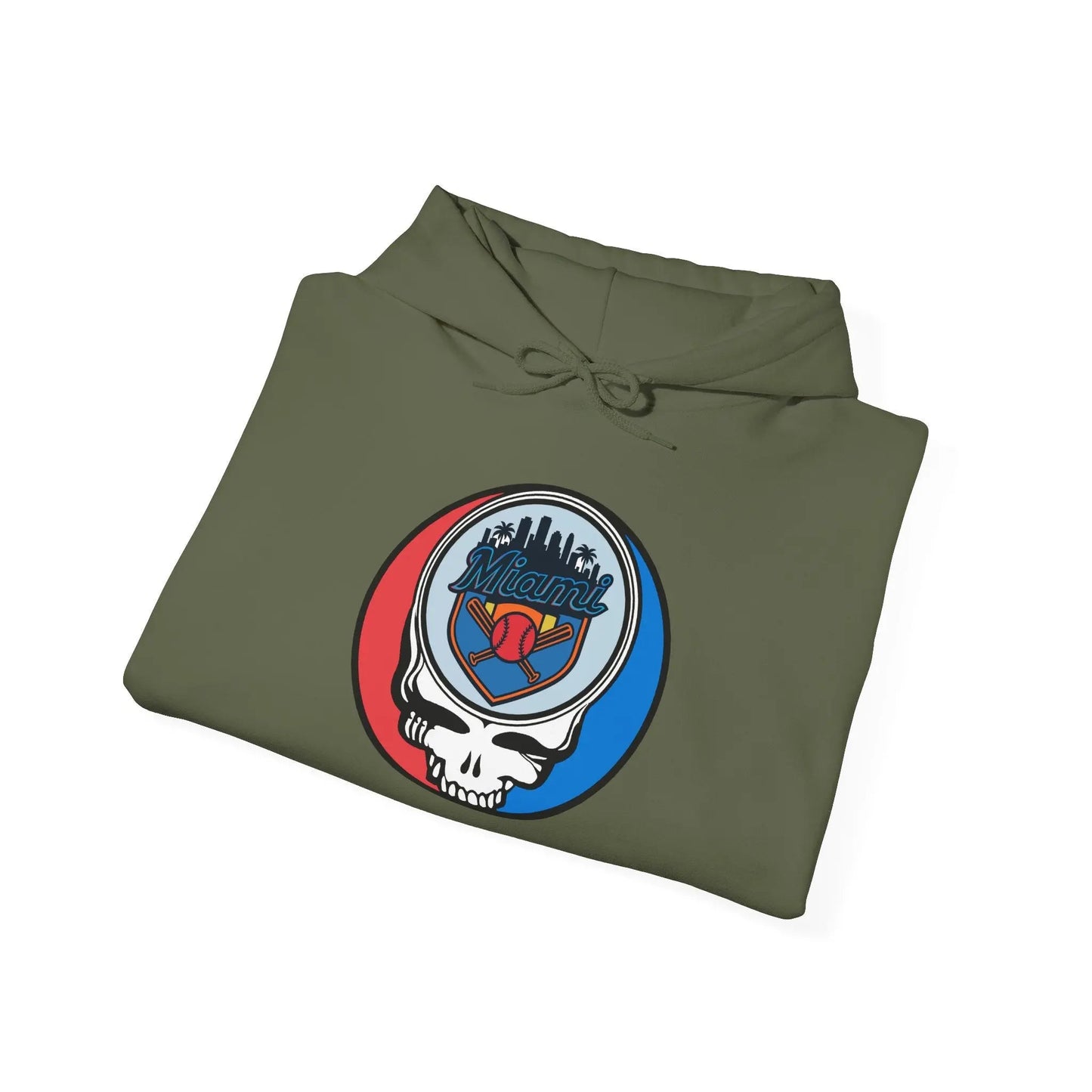 Miami Marlins Original Stealie × Grateful Dead Hoodie