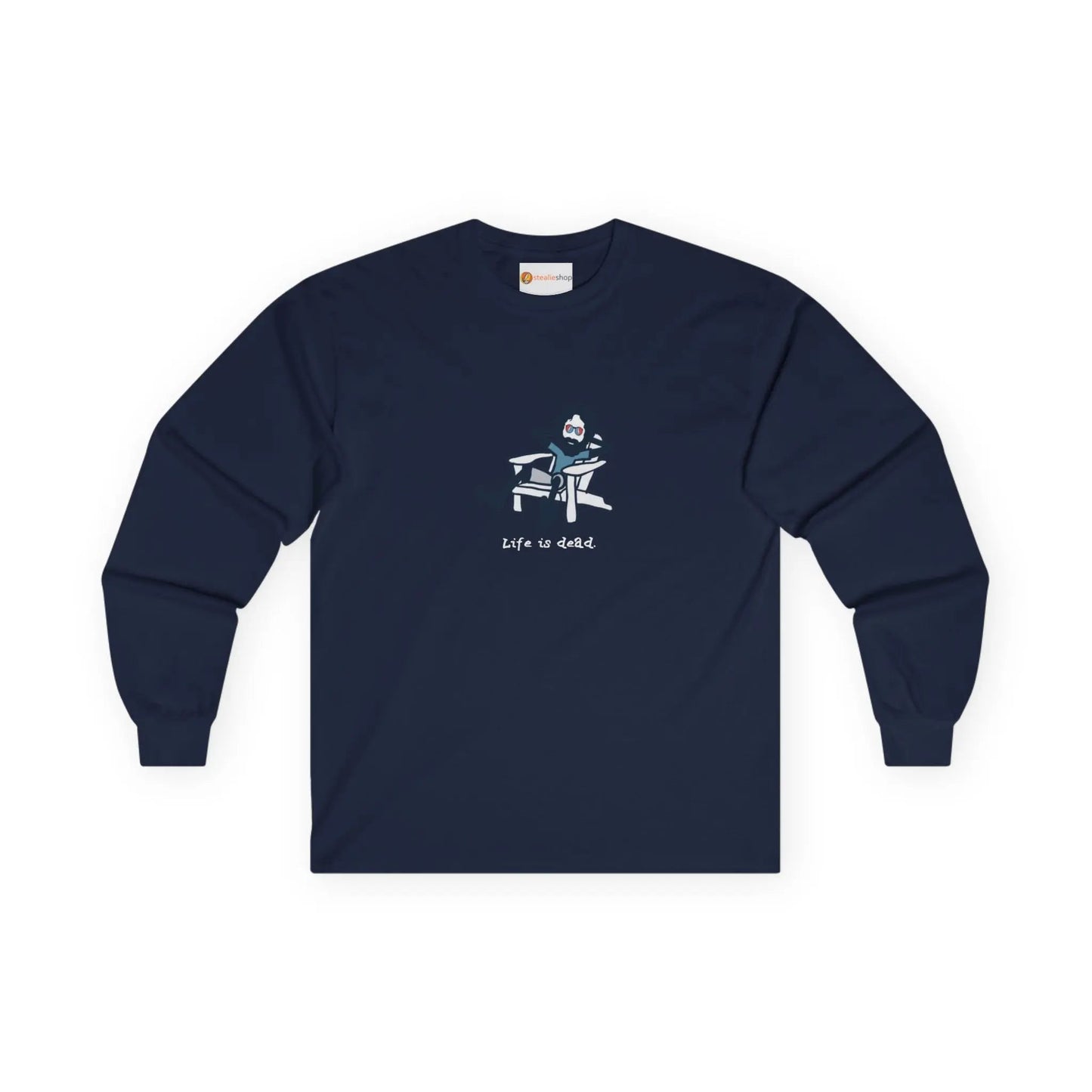 Life is dead.® Adirondack Jerry Grateful Dead Long Sleeve Shirt