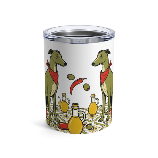 Tinned Fish Pups - Spicy Anchovy Greyhounds 12oz Short Tumbler