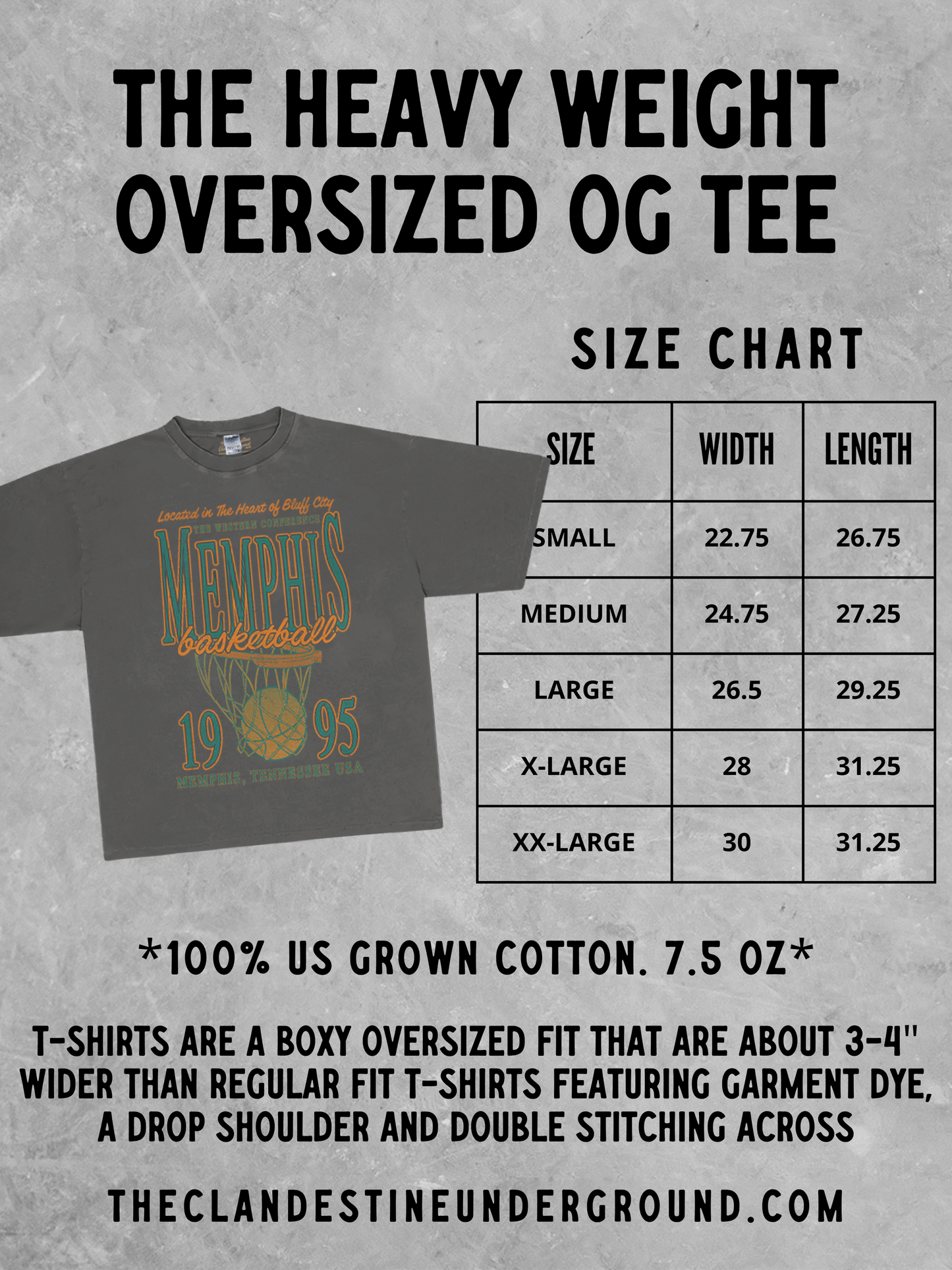 Underground Original Design: Frankie's Haunted Cafe Boxy Oversized TShirt