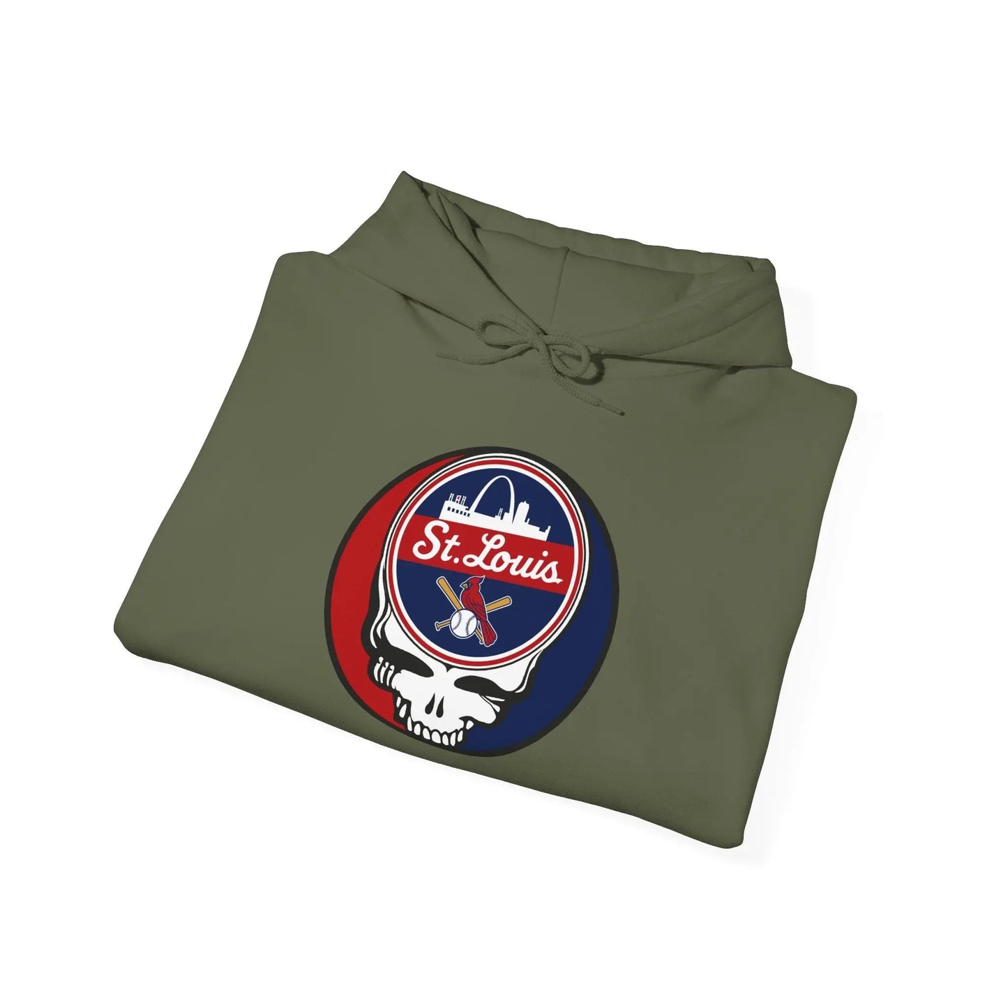 St. Louis Cardinals Original Stealie × Grateful Dead Hoodie