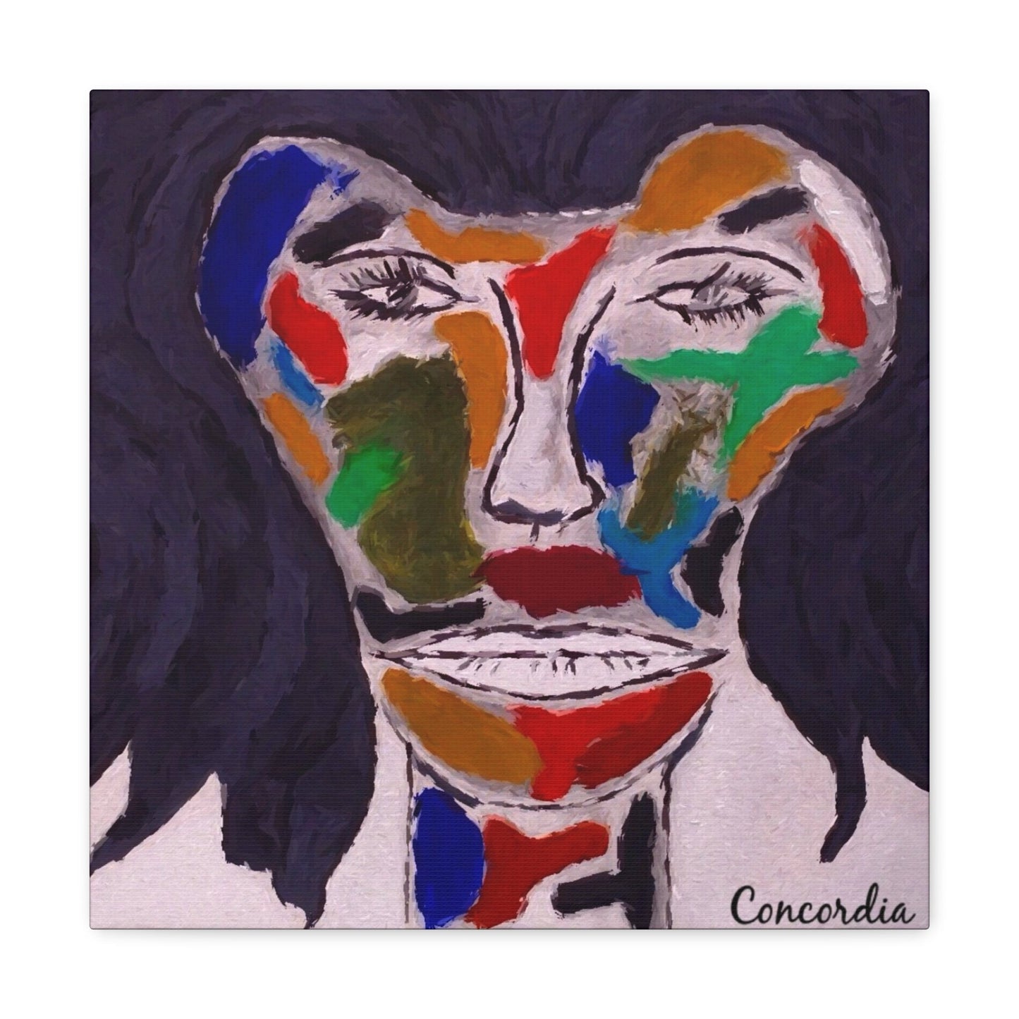 Salvador Concordia Dali - Canvas Gallery  Wrap