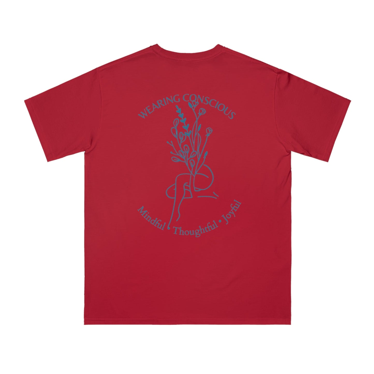 Mindful Thoughtful Joyful Organic Unisex T-Shirt