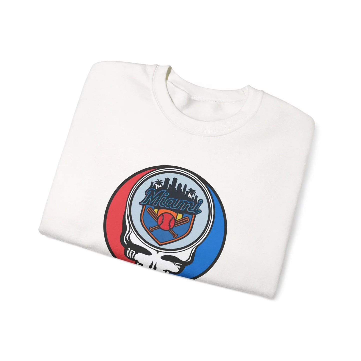 Miami Marlins Original Stealie × Grateful Dead Crewneck