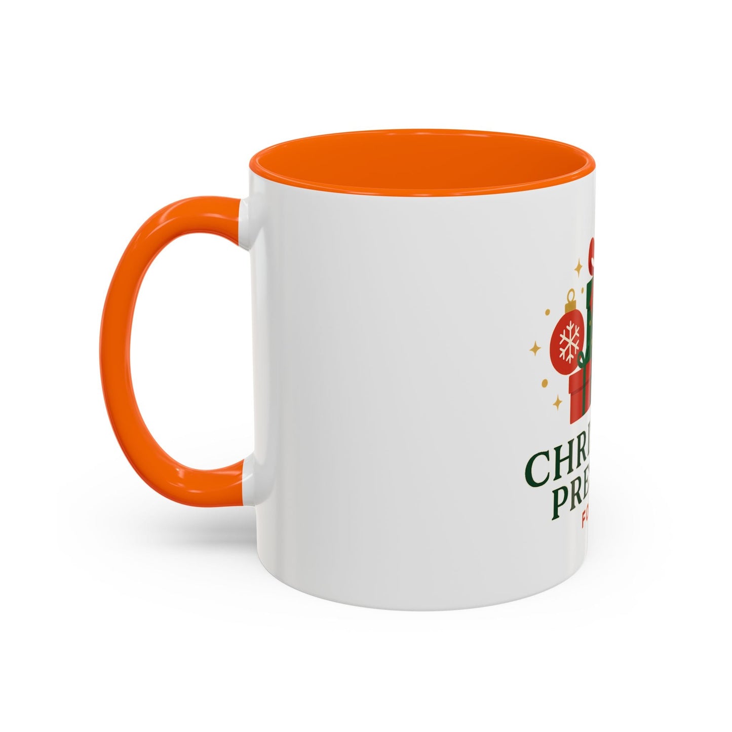 Christmas Presents Coffee Mug — Holiday Gift Mug (Accent 11/oz)