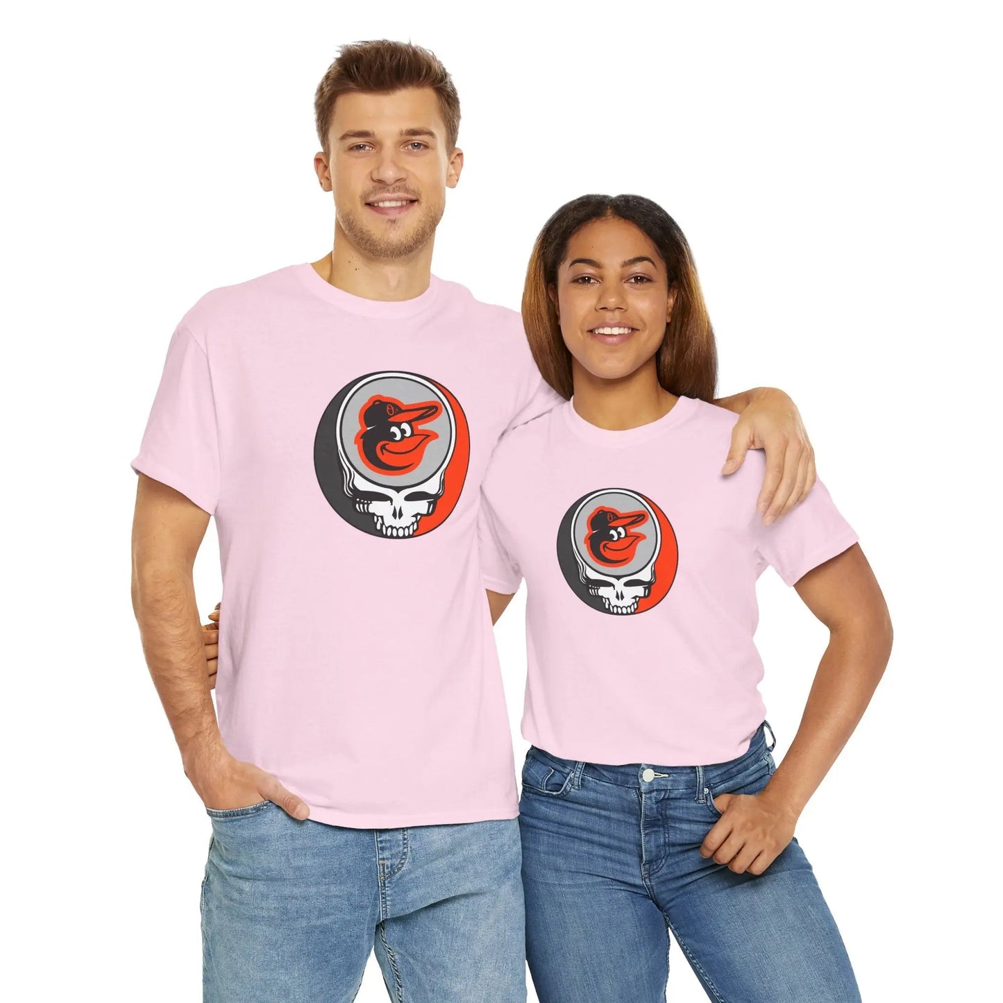 Baltimore Orioles Logo Stealie × Grateful Dead Tee