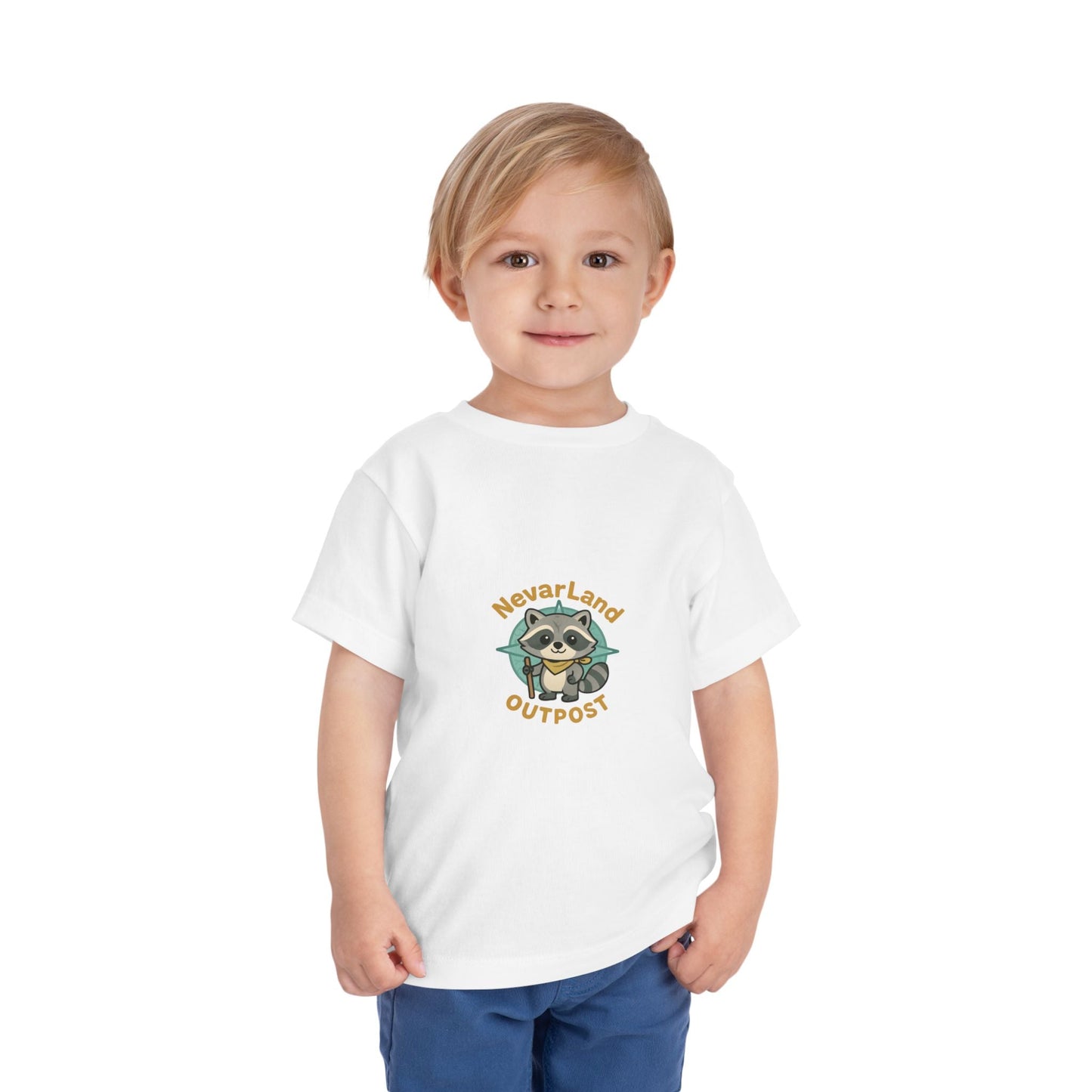 "NevarLand Outpost" Raccoon Adventure - Toddler Tee