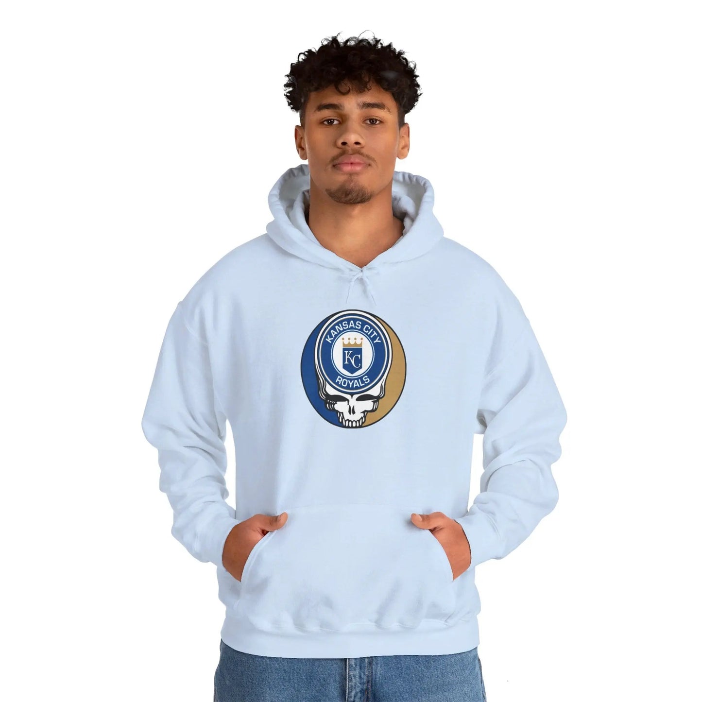 Kansas City Royals Logo Stealie × Grateful Dead Hoodie