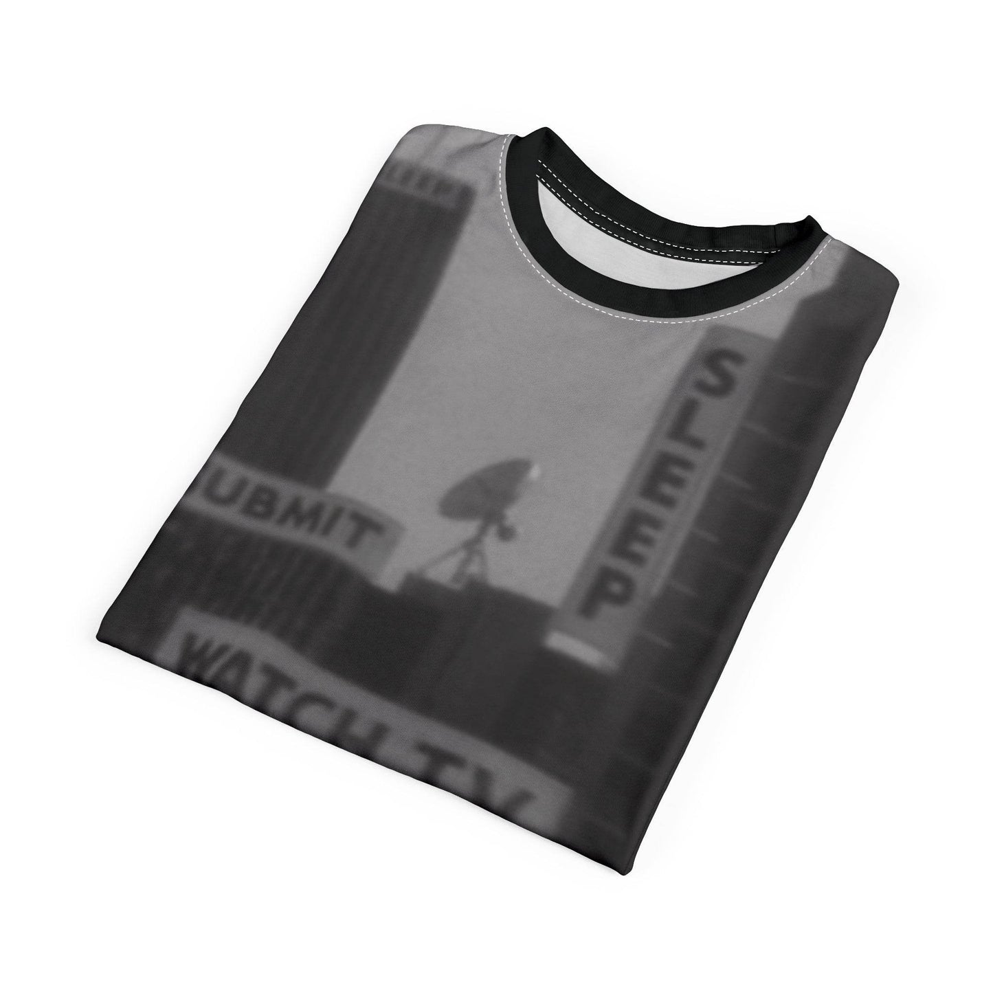 Urban Graphic Tee - 'Sleep, Submit, Watch TV'