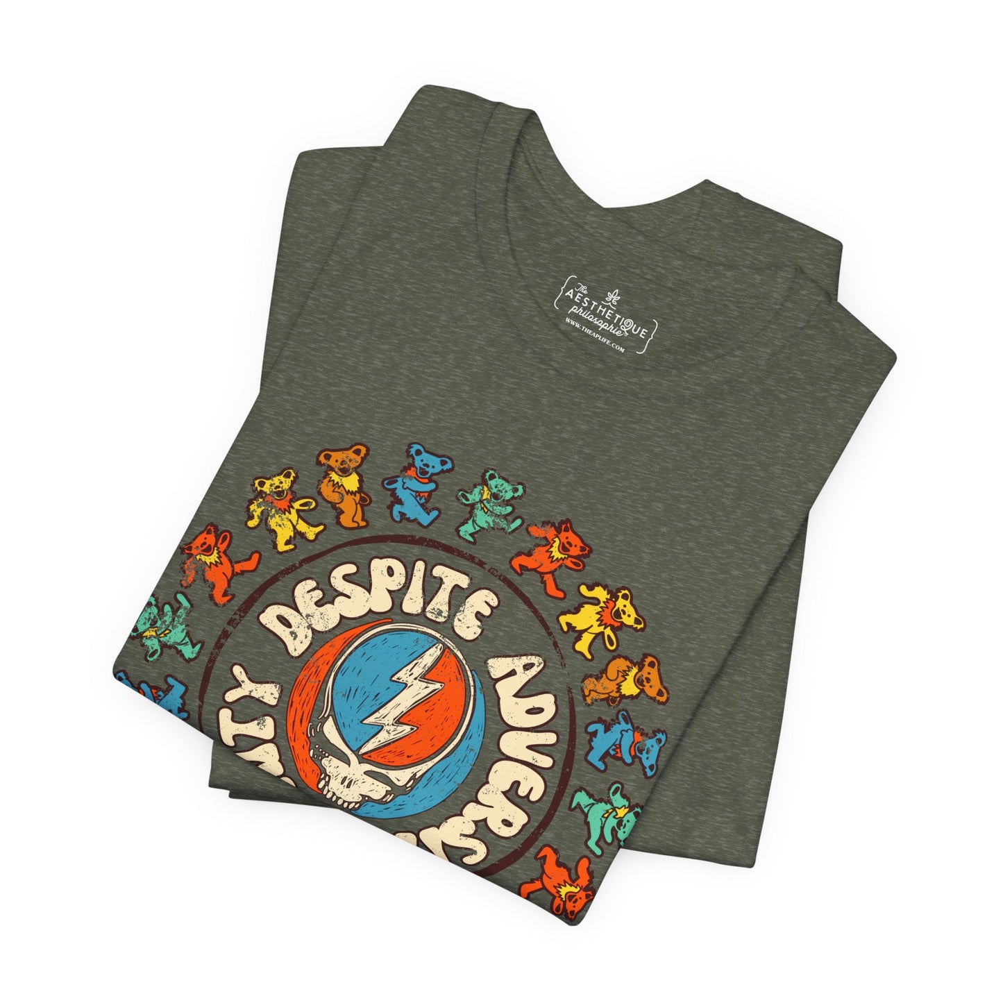 Unity Despite Adversity - Feeding America Fundraiser Tee - Unisex Jersey Short Sleeve Tee