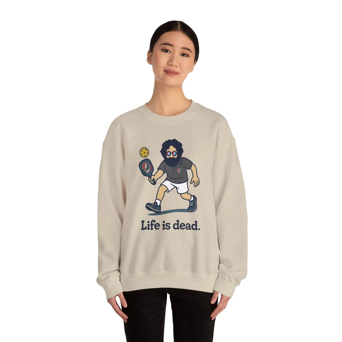 Jerry's in A Pickle | Life is dead.® Crewneck | Grateful Dead