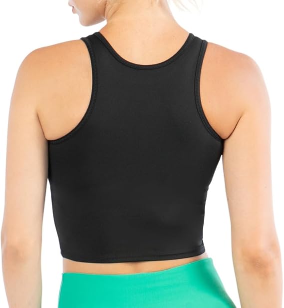 CONTRAST ZIGZAG BRA