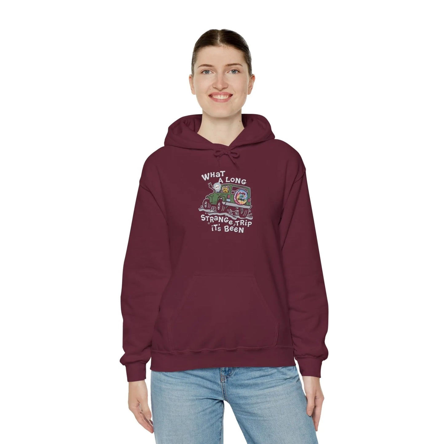 Life is dead.® What A Long Strange Trip Hoodie
