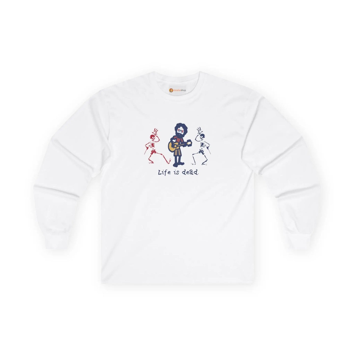 Life is dead.® Jerry and His Friends Grateful Dead Long Sleeve Shirt