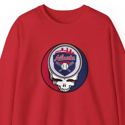 Atlanta Braves Original Stealie × Grateful Dead Crewneck