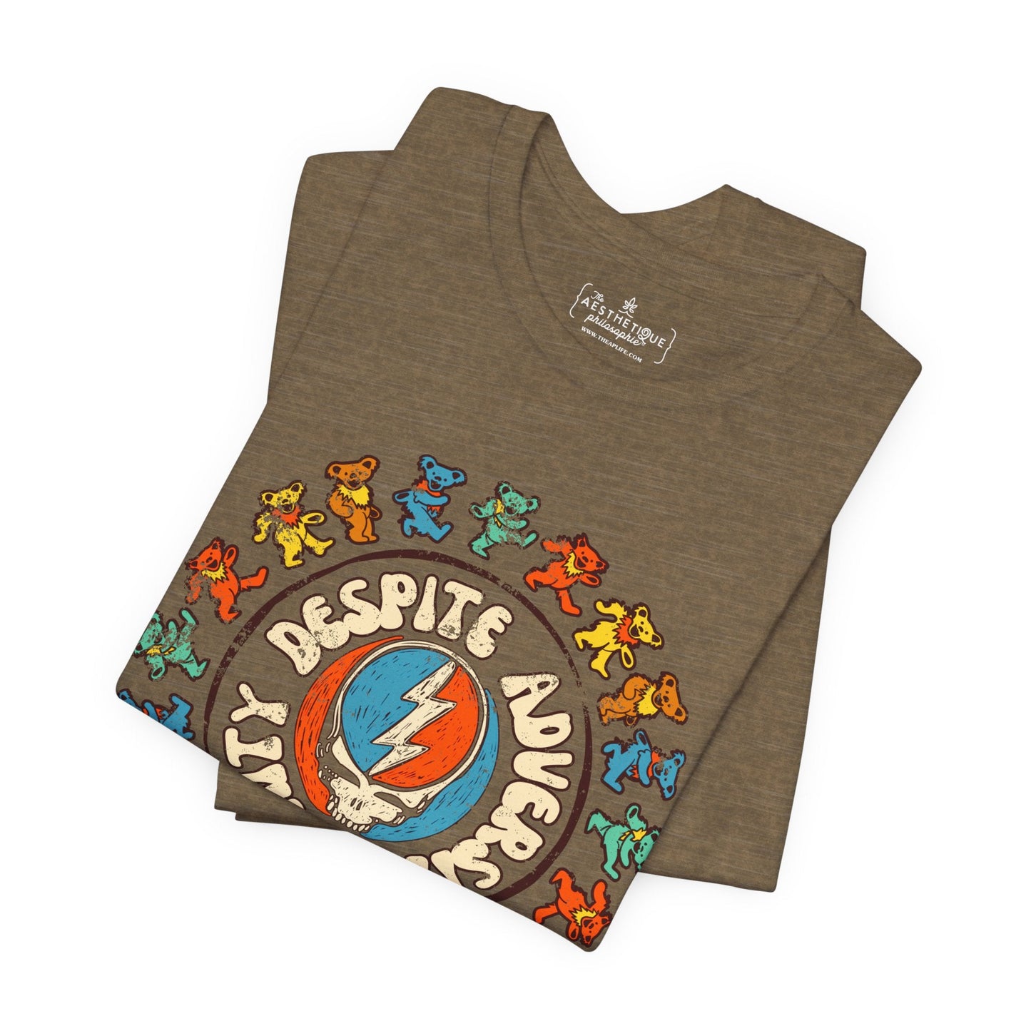 Unity Despite Adversity - Feeding America Fundraiser Tee - Unisex Jersey Short Sleeve Tee