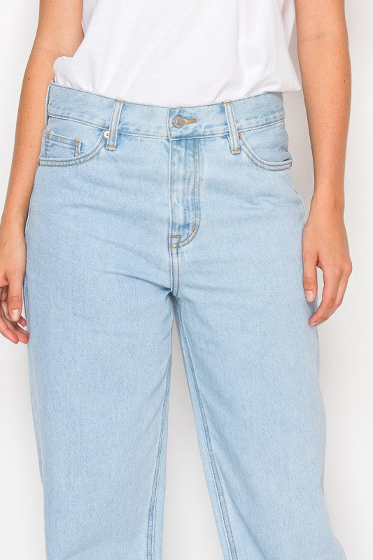 DAT1001BGL - Unisex Tapered Baggy Jeans