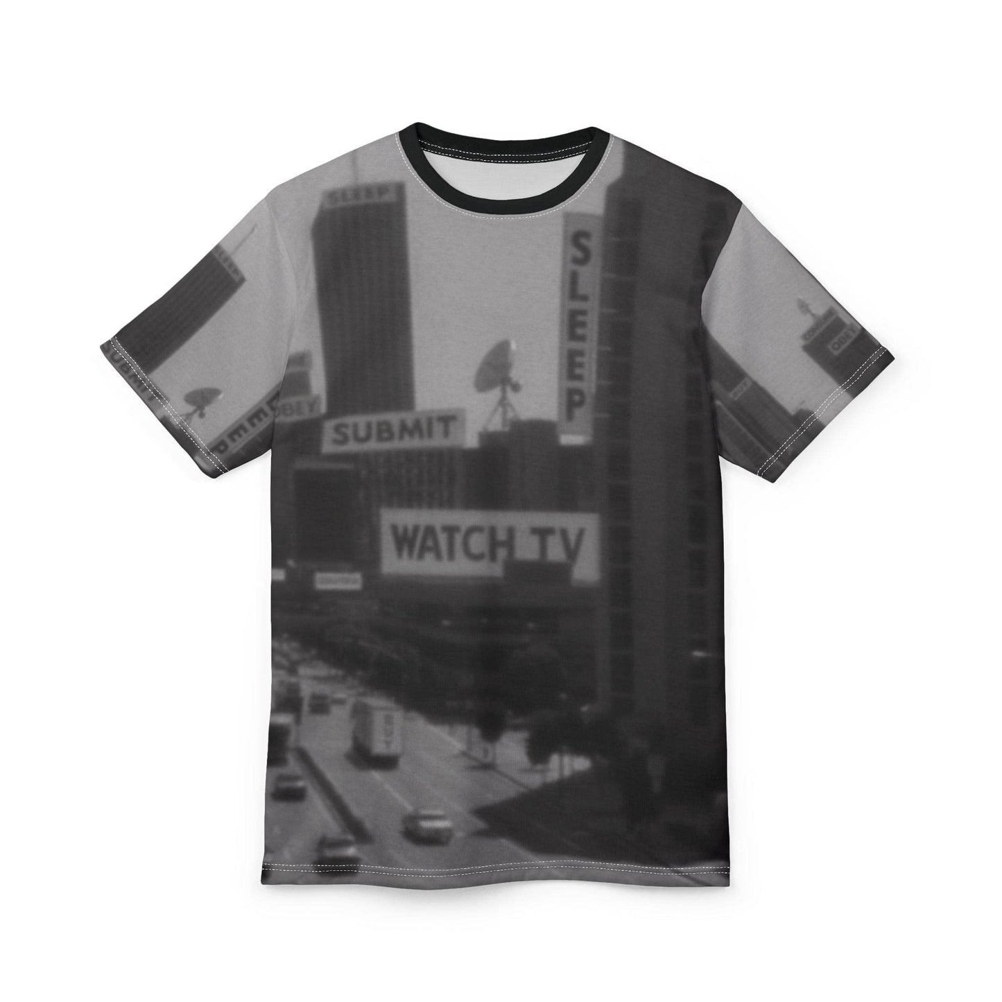 Urban Graphic Tee - 'Sleep, Submit, Watch TV'