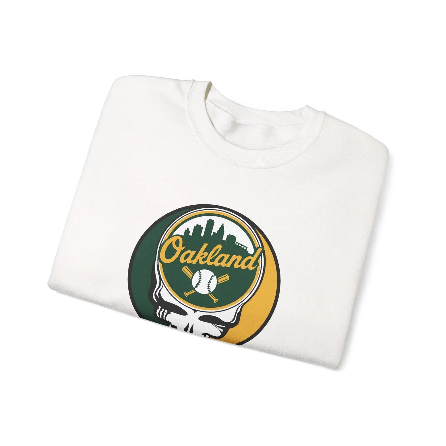 Oakland A's Original Stealie × Grateful Dead Crewneck
