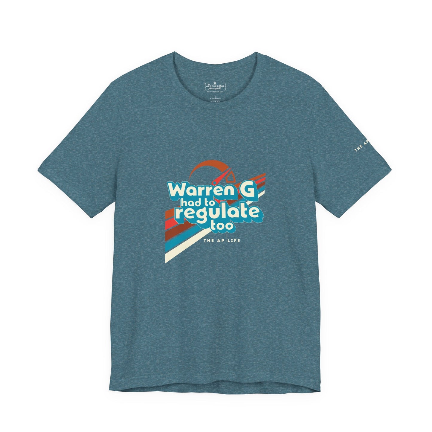 Warren G Had to Regulate Too - Adult Unisex Jersey Tee