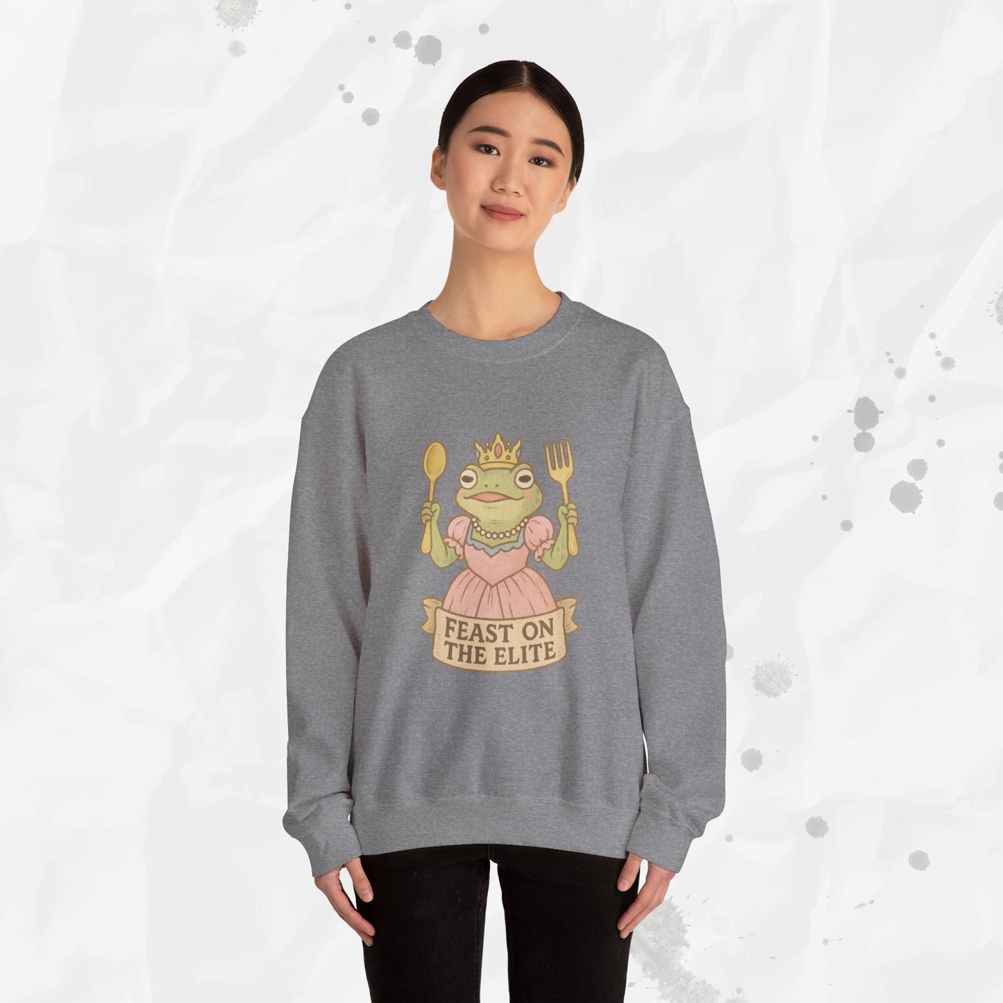 Feast on the Elite – Crewneck Sweatshirt
