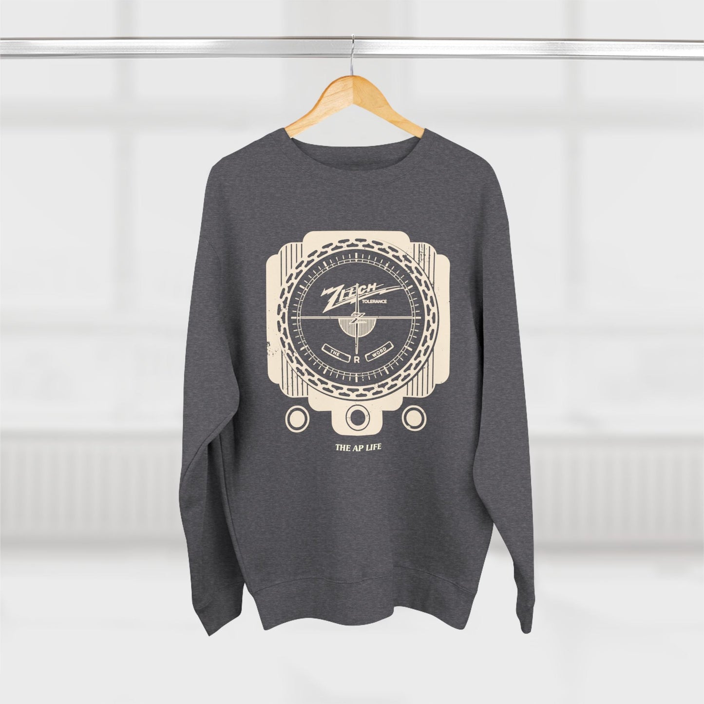 Zilch Tolerance for the R Word - Adult Unisex Crewneck Sweatshirt
