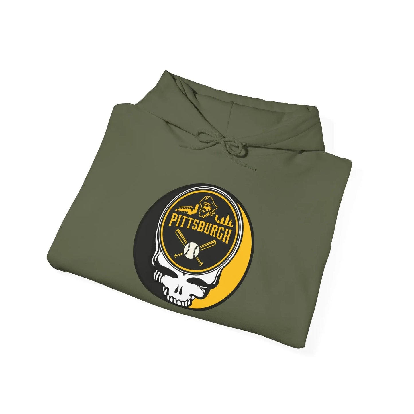 Pittsburgh Pirates Original Stealie × Grateful Dead Hoodie