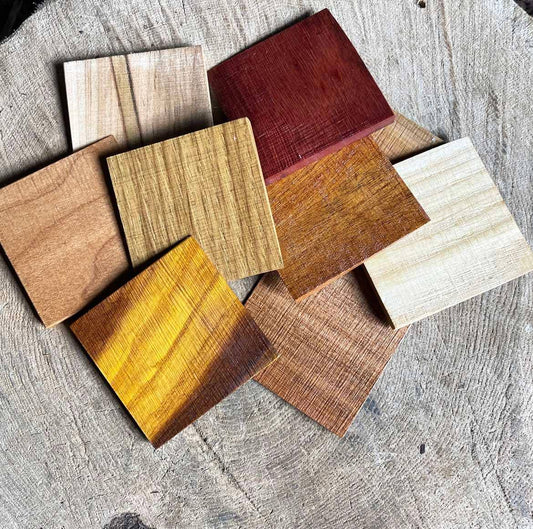 Monk Crafted Exotic Axe Wedges - Many Different Species