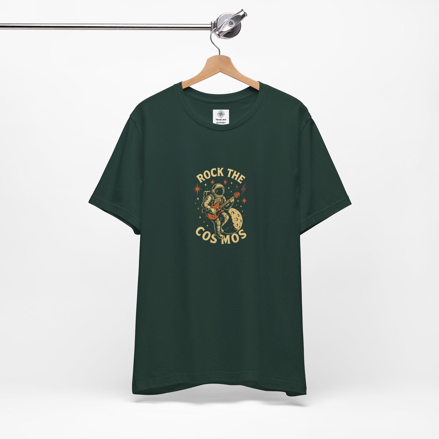 Rock the Cosmos T-Shirt — "Rock the Cosmos" Graphic Tee for Space Lovers