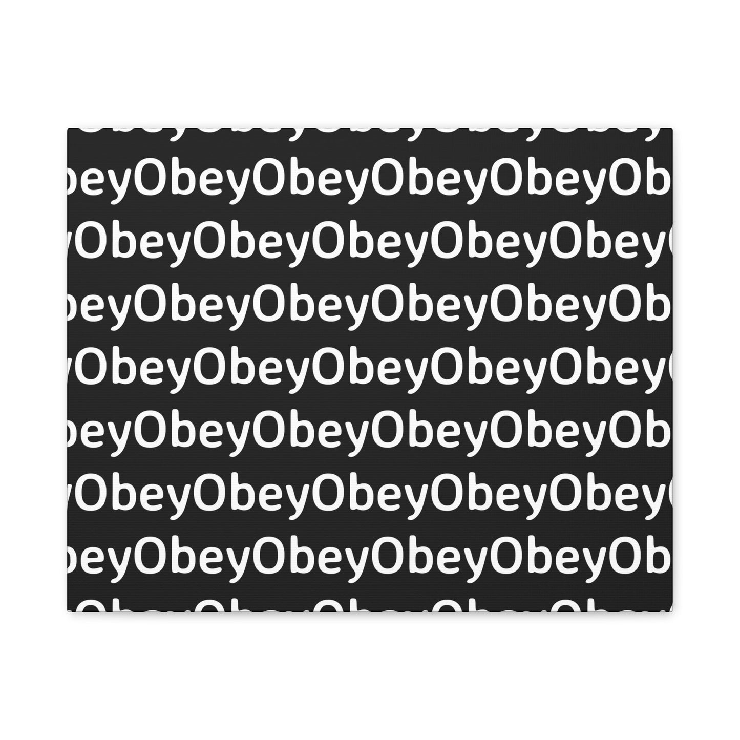 "Obey" - Classic Canvas