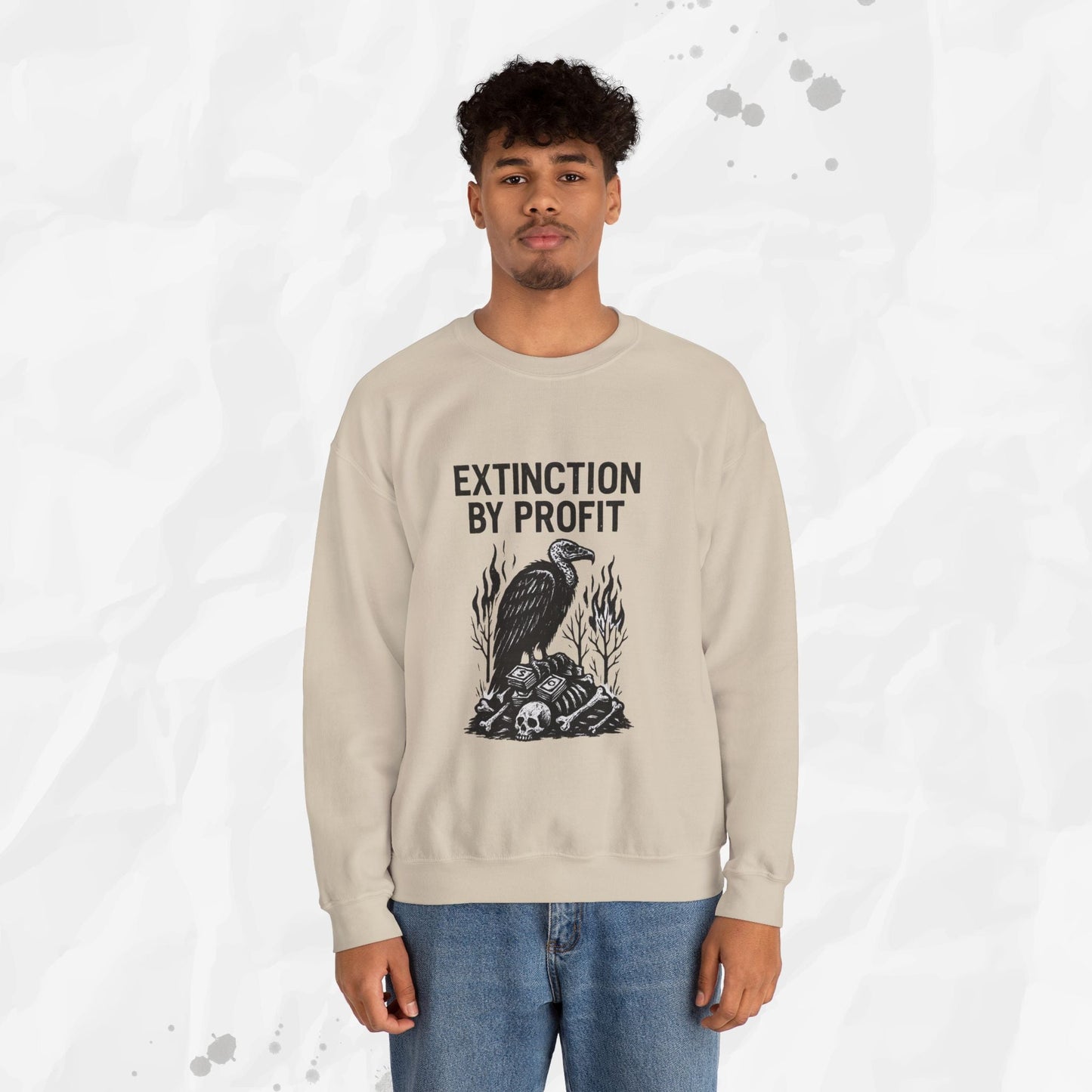 Extinction by Profit - Crewneck Sweatshirt