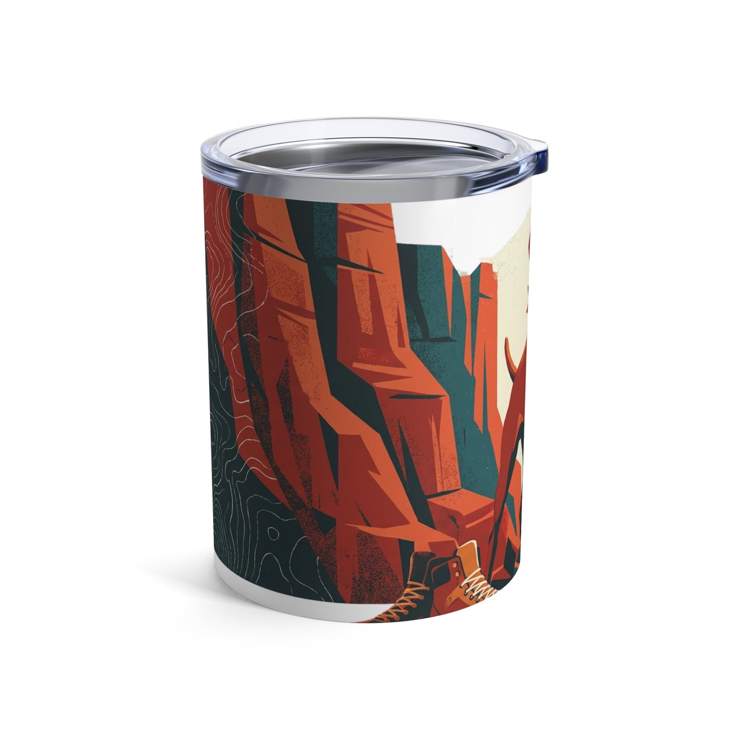 National Park Pups - Canyon Vizsla 12oz Short Tumbler
